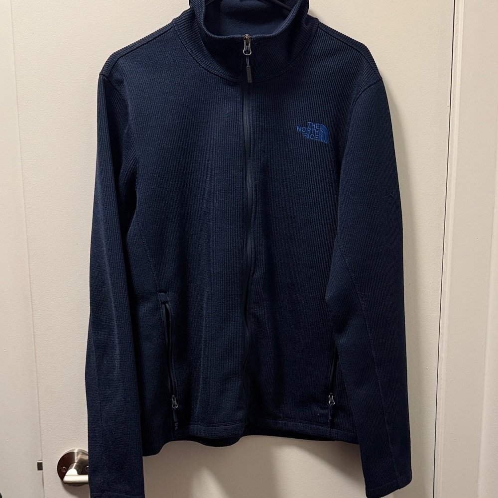 The North Face Krestwood Men's Dark Blue Full-Zip Performance Jacket